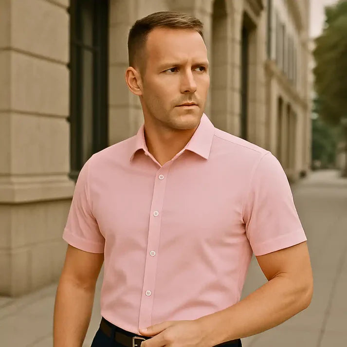 Rafello&Co | Fitted Short Sleeve Shirt