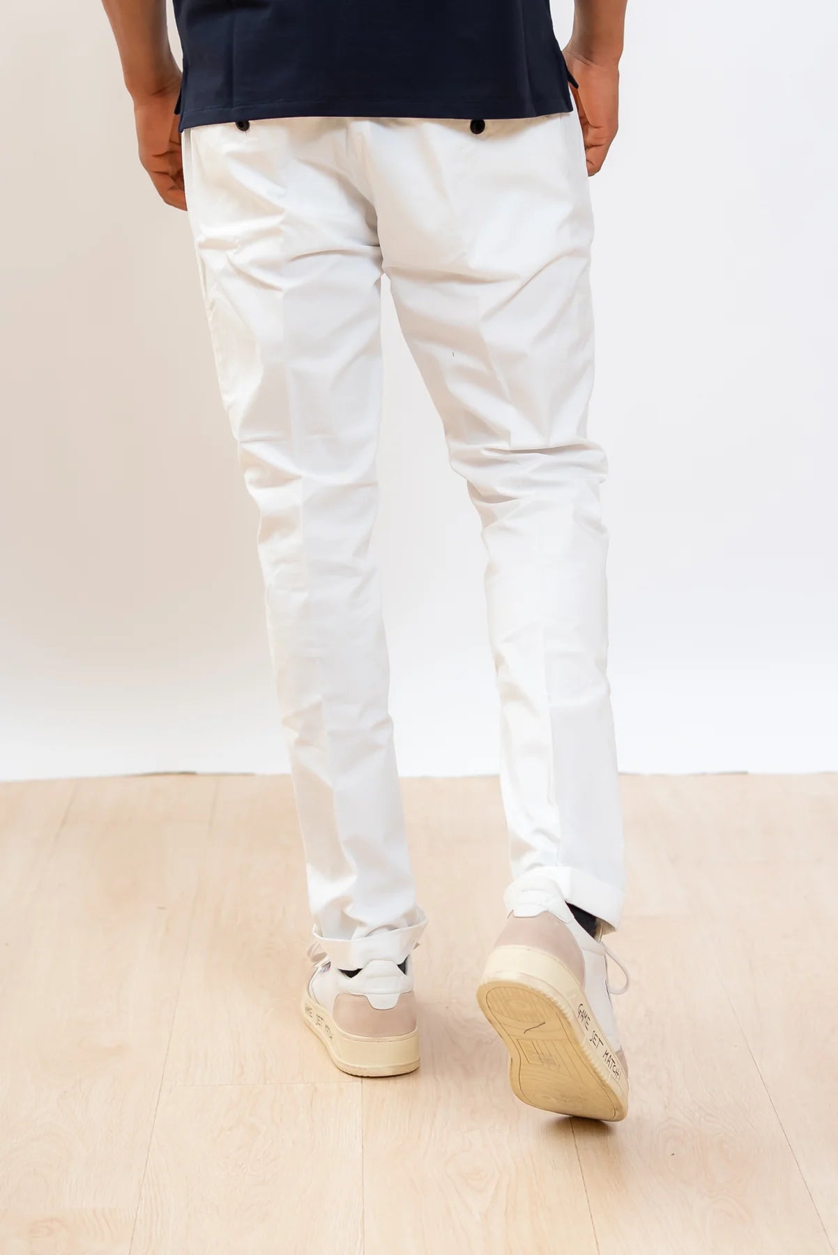 Rafello&Co | Trousers in White Cotton