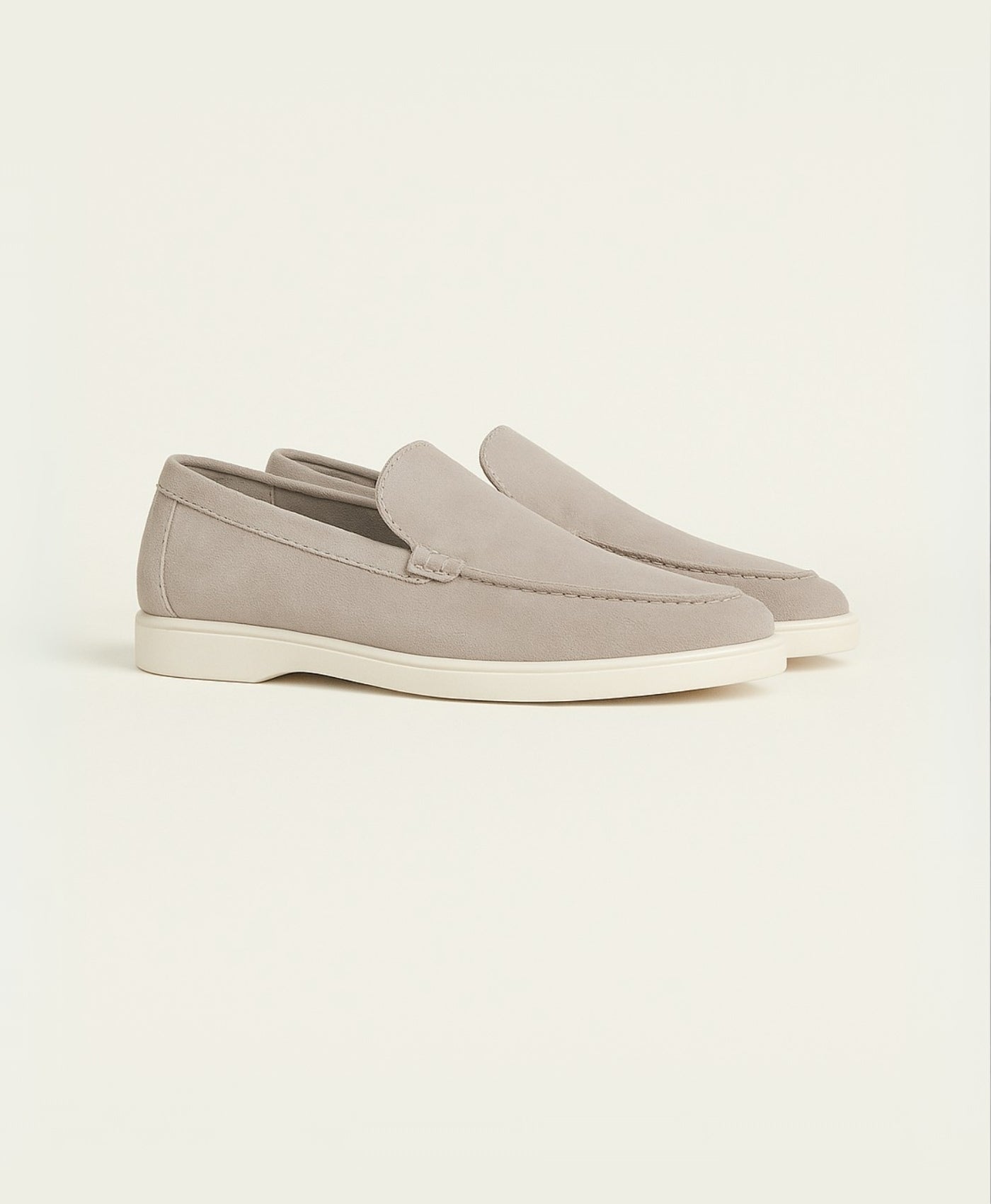 Yacht Club suede loafers – Gray