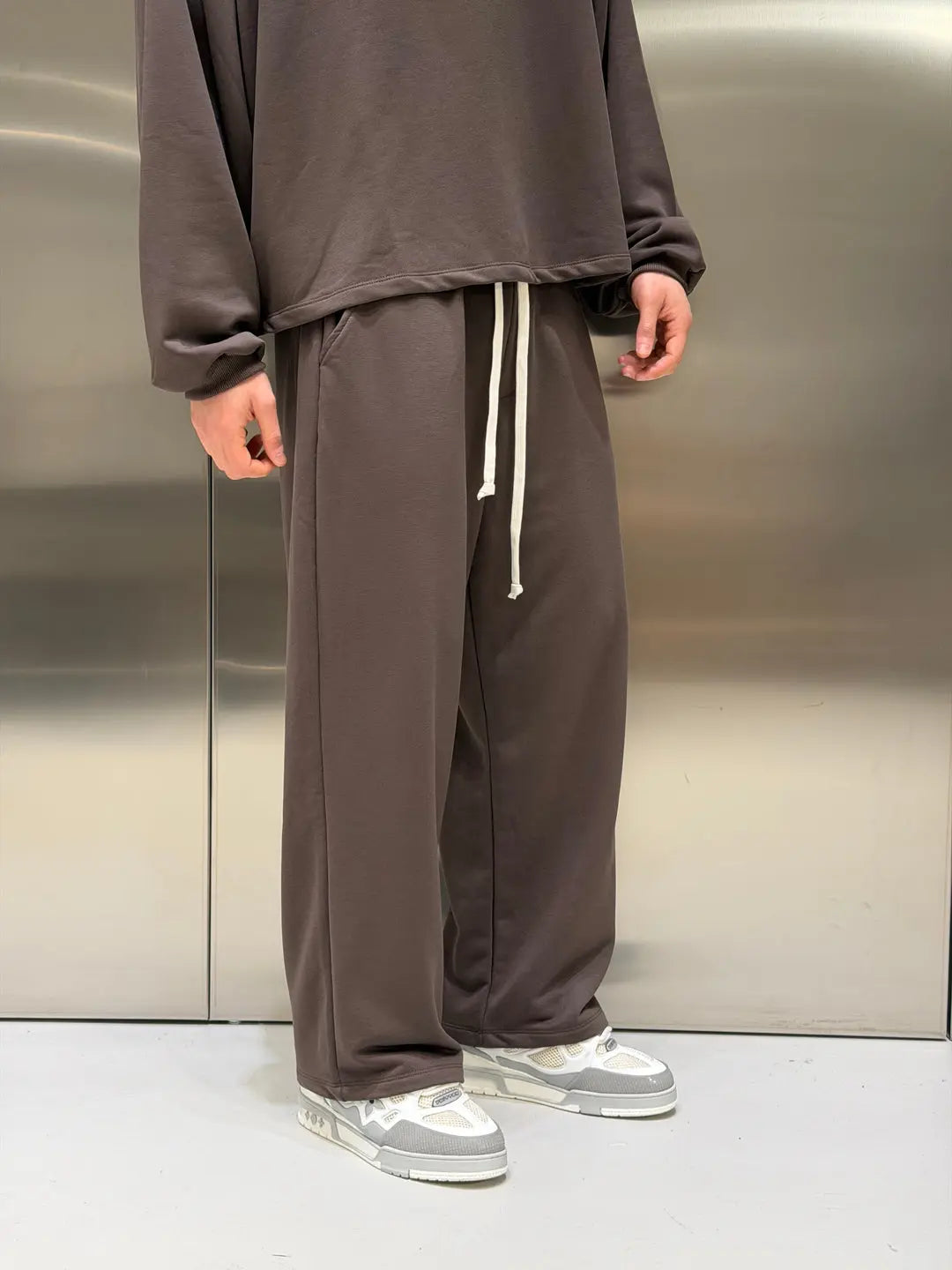 Rafello&Co | Oversized Jumpsuit met Ronde Hals Rafello&Co