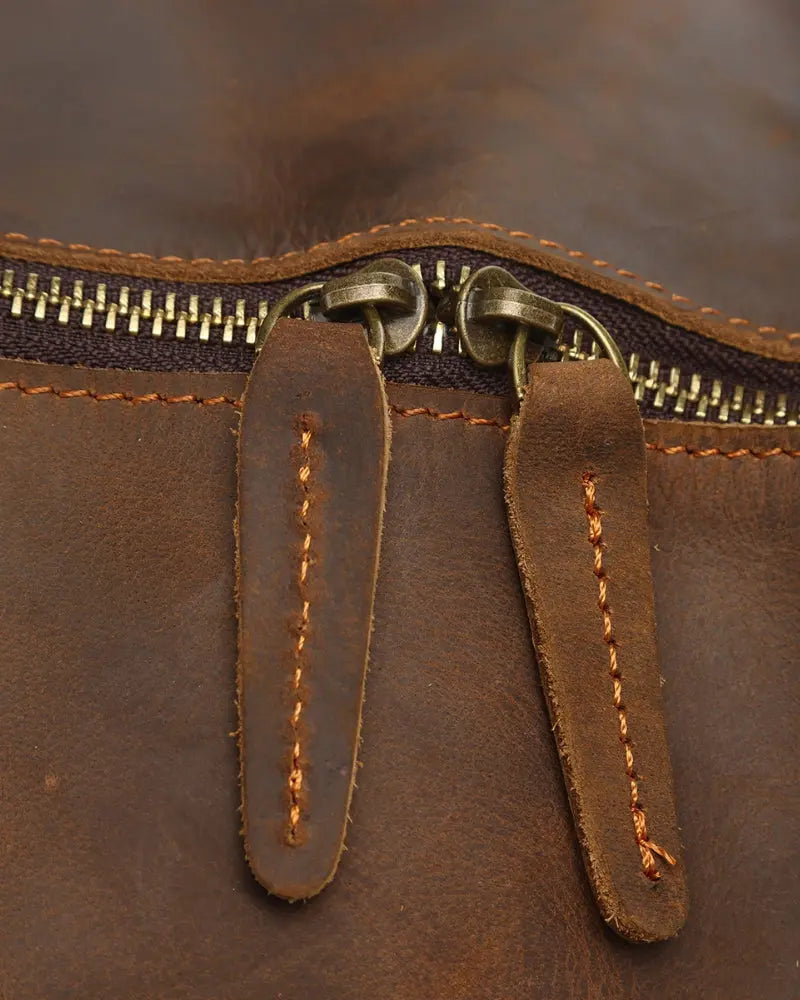 Montague Leather Duffle Bag Rafello&Co