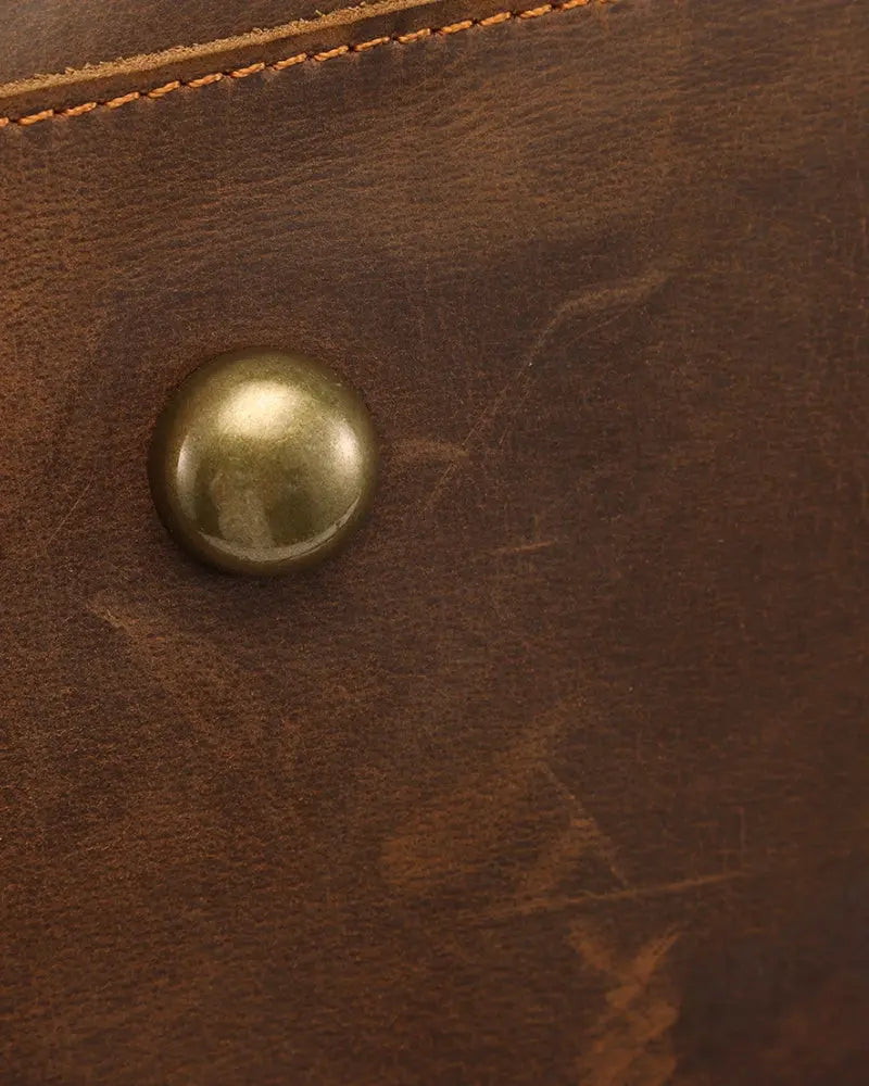 Montague Leather Duffle Bag Rafello&Co