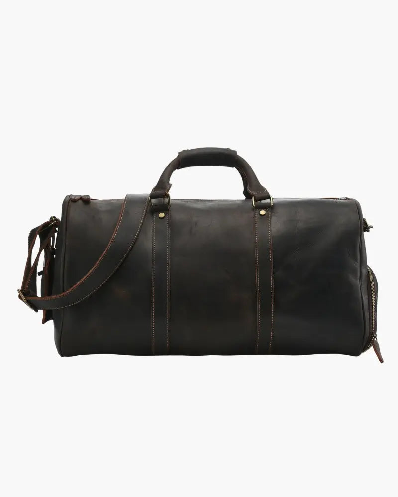 Montague Leather Duffle Bag Rafello&Co