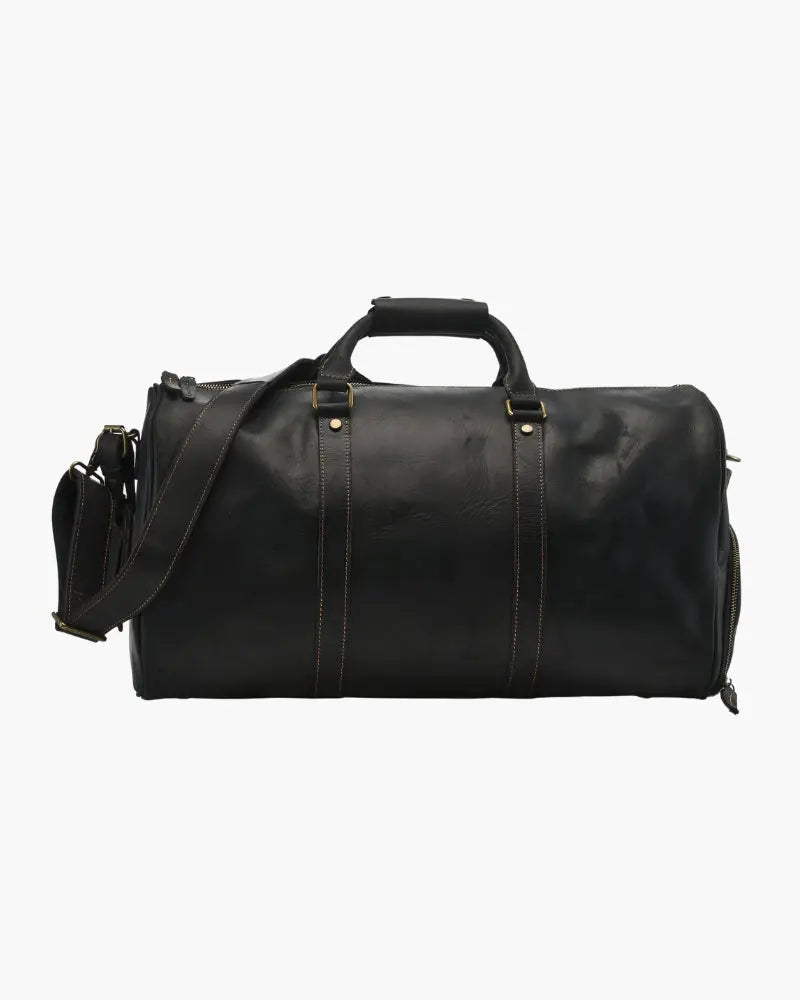 Montague Leather Duffle Bag Rafello&Co