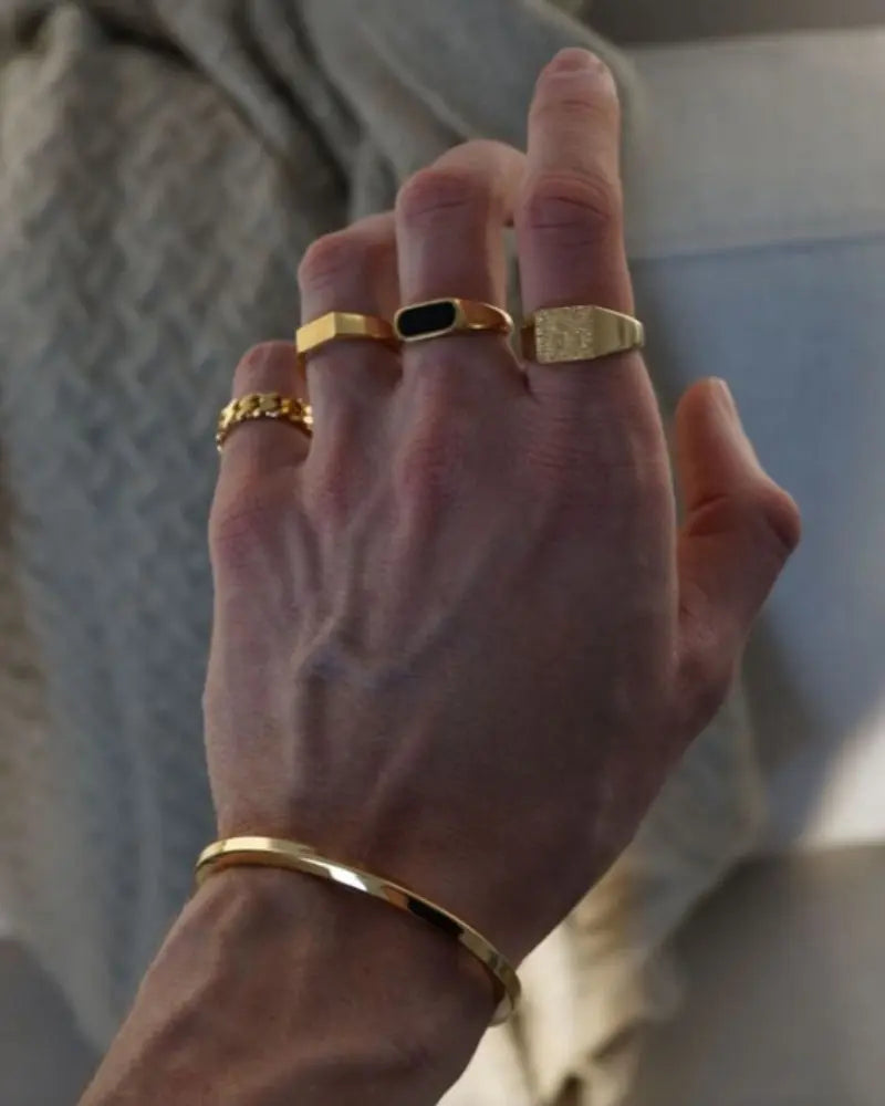 Obsidian Ring Rafello&Co