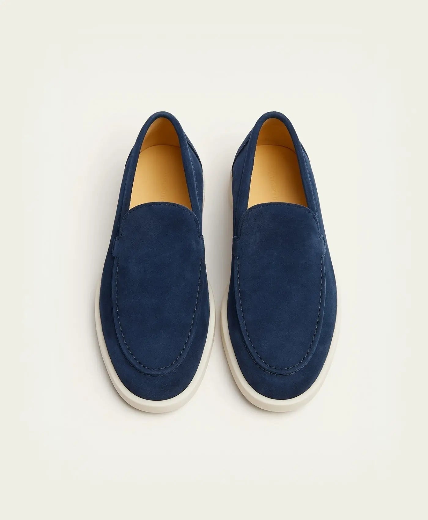 Loafers Yacht Club in suède – Marineblauw Rafello&Co