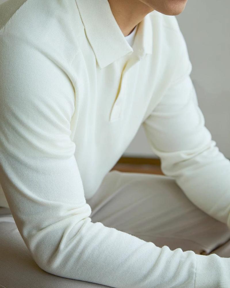 100% Premium wool polo