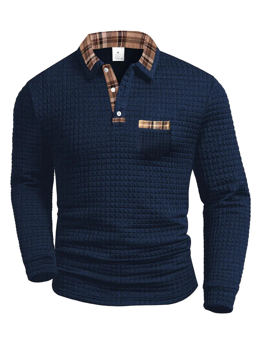 Rafello&Co | Textured Long Sleeve Shirt