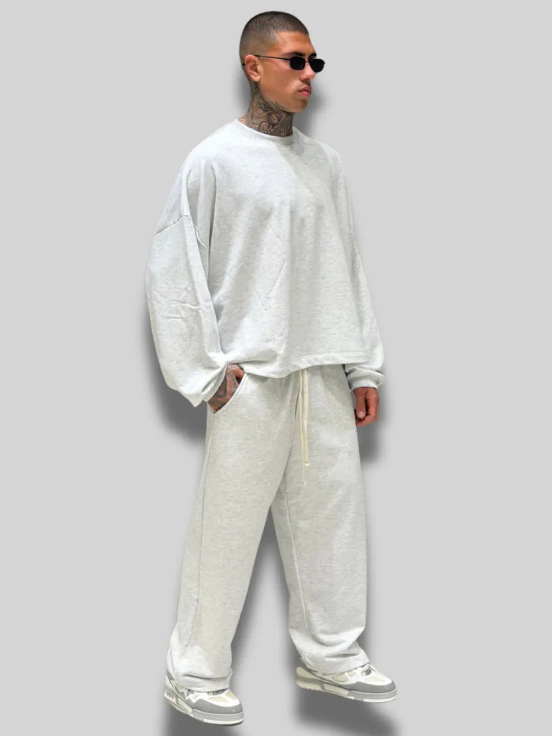 Rafello&Co | Oversized Jumpsuit met Ronde Hals Rafello&Co