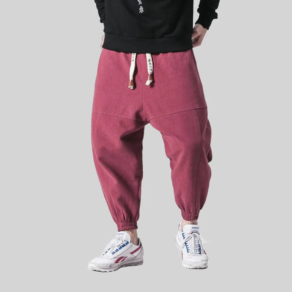 Rafello&Co | Comfortabele katoenen harem-broek Rafello&Co