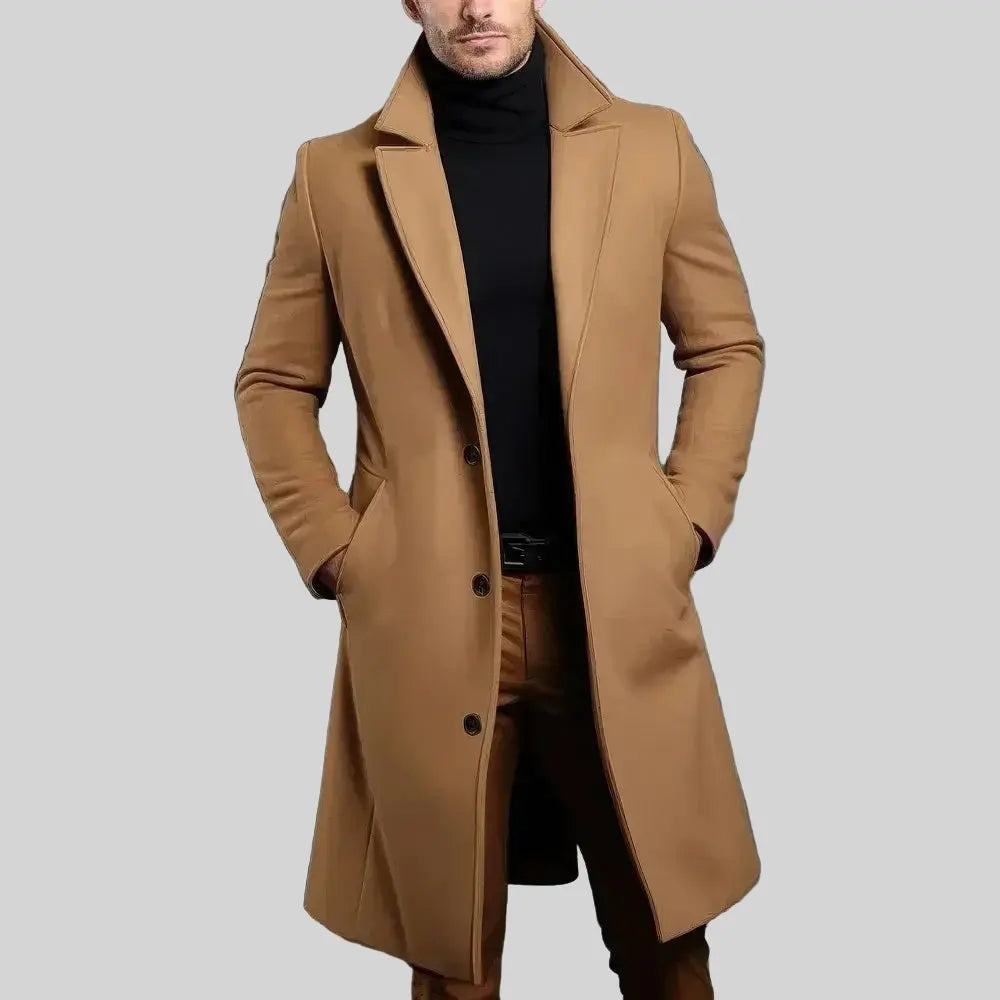 Rafello&Co | Jeremy Luxe Merino Trenchcoat Rafello&Co