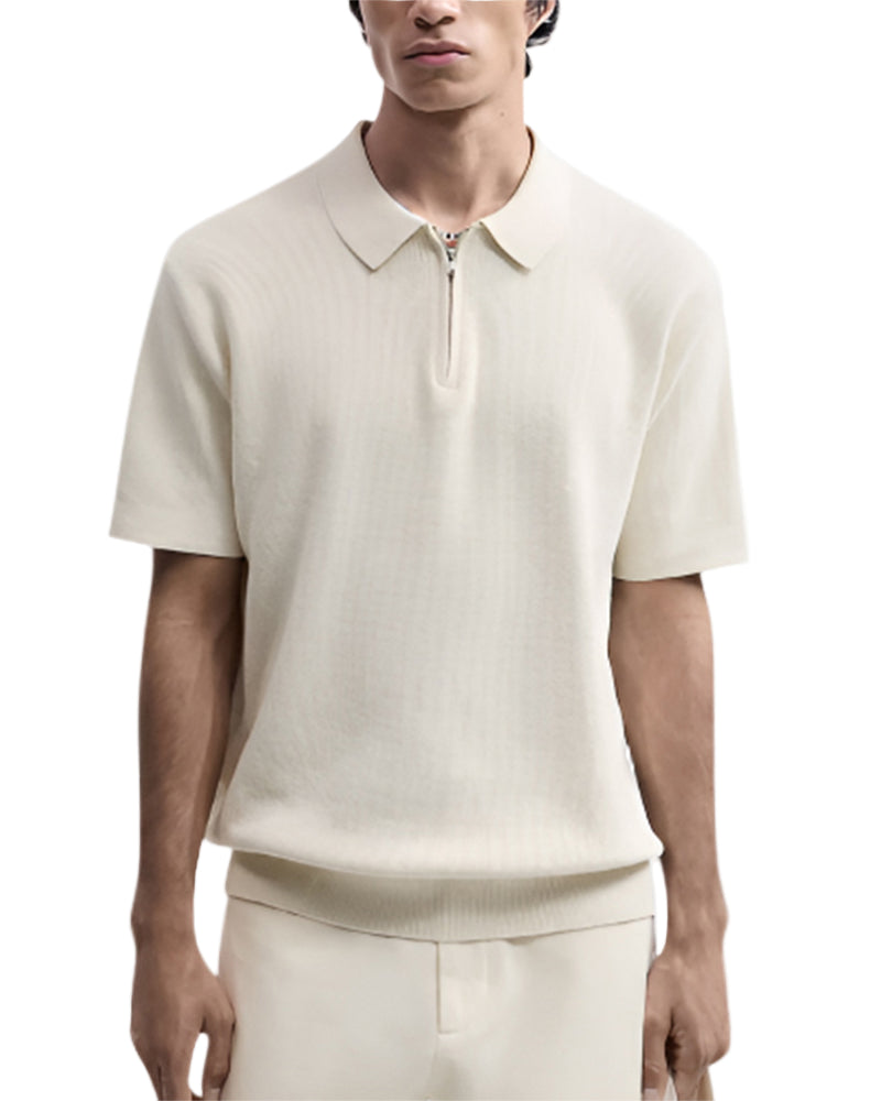 Marbella Zip-Up Polo Shirt