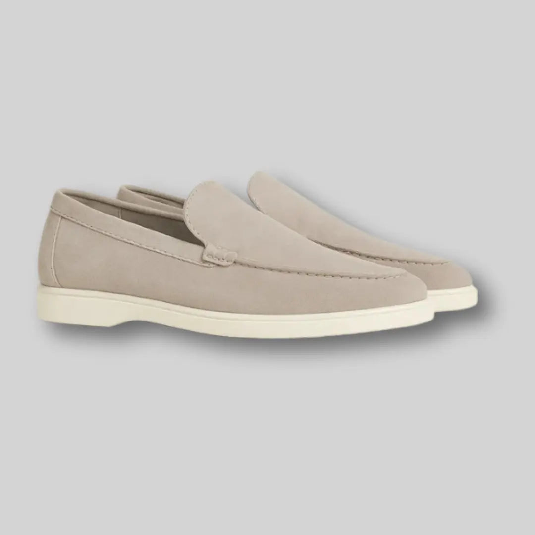 Loafers Yacht Club in suède – Grijs Rafello&Co