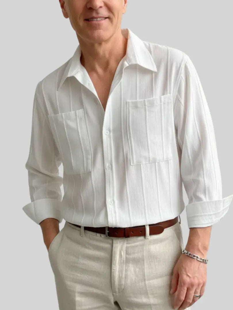 ST Tropez Ribbed- Blouse Rafello&Co