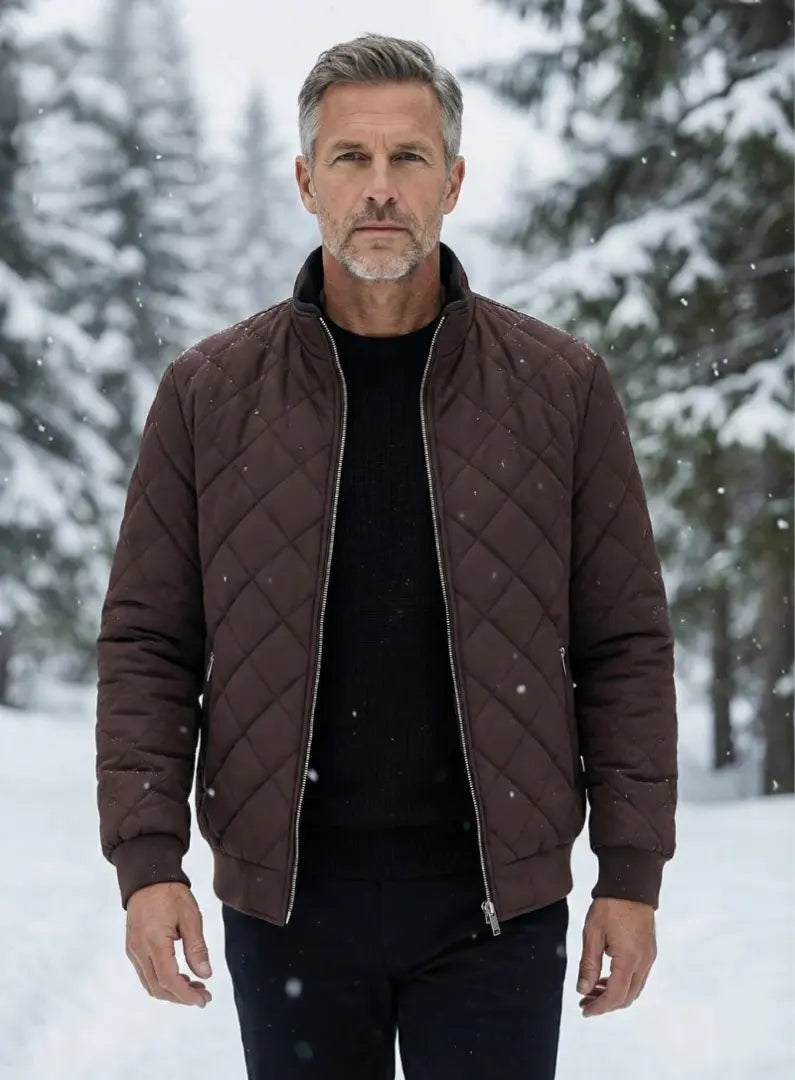 Rafello&Co | Gewatteerde Jas met Rits Rafello&Co