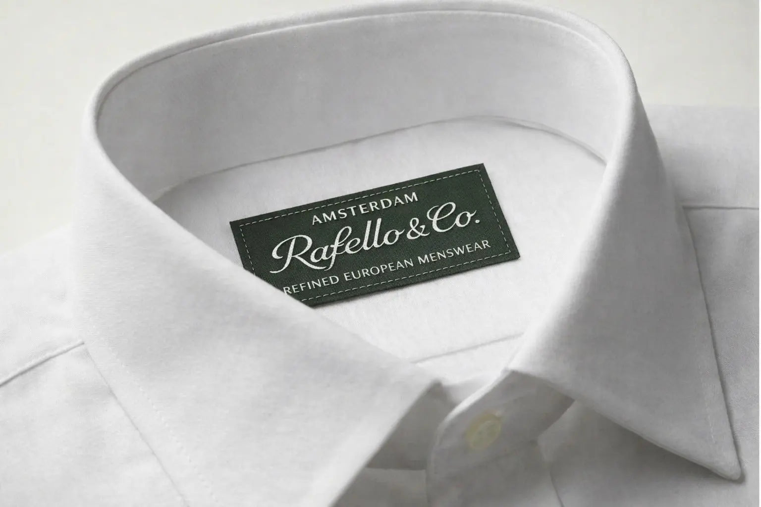 Men's stretch-fit long-sleeved shirt - Rafello&Co