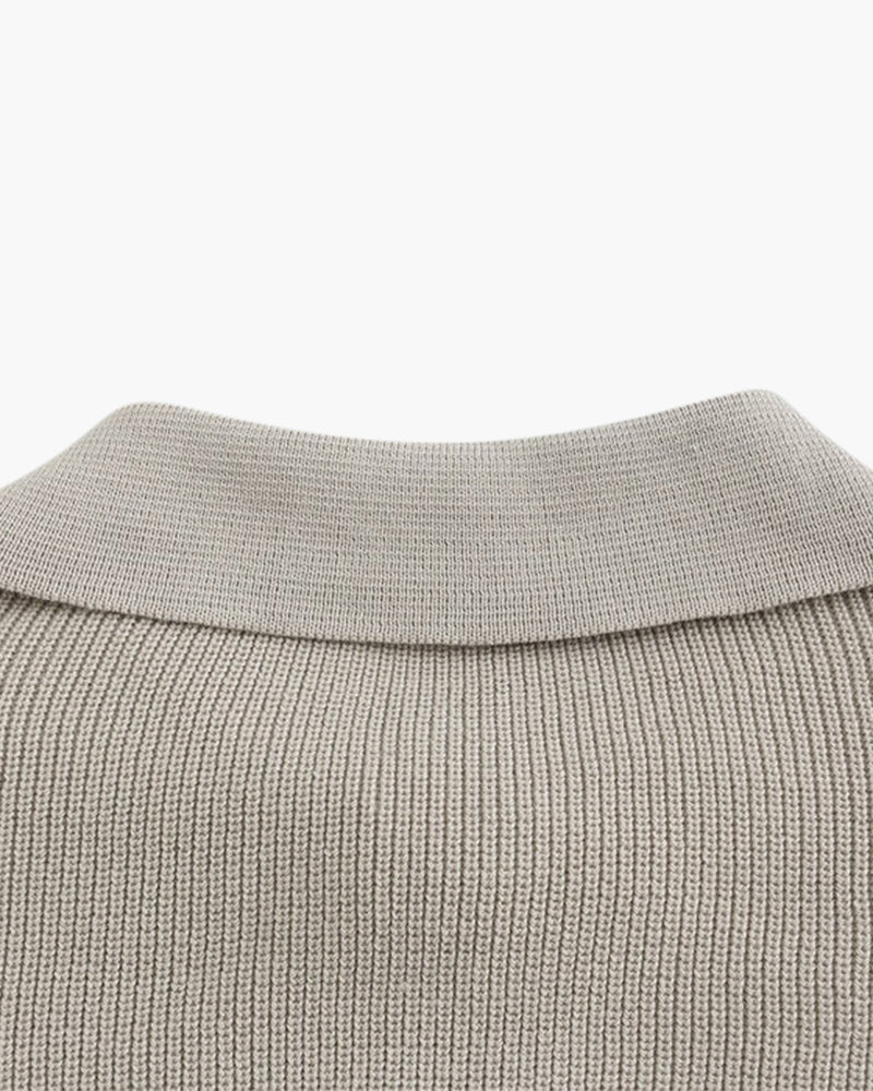 The Cesare – Half-Zip Knitted Sweater