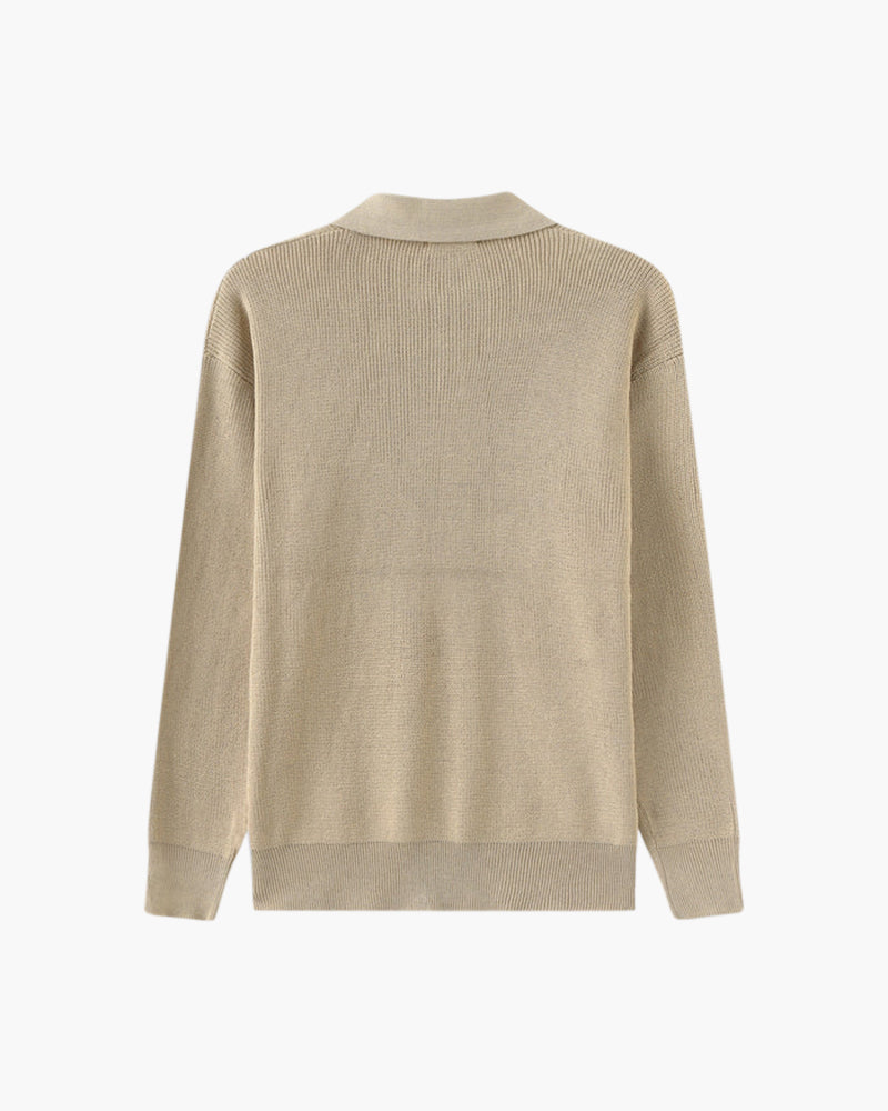 The Cesare – Half-Zip Knitted Sweater