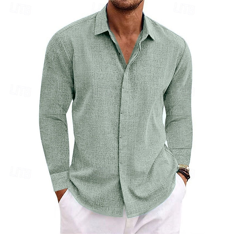 Casual Linen Summer Shirt