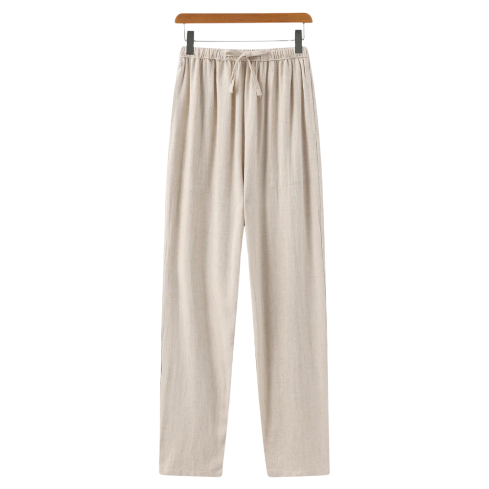 Marrakech - Slim Fit Linen Trousers