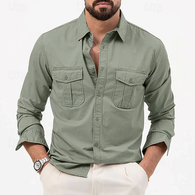 Men’s Classic Button-Up Shirt