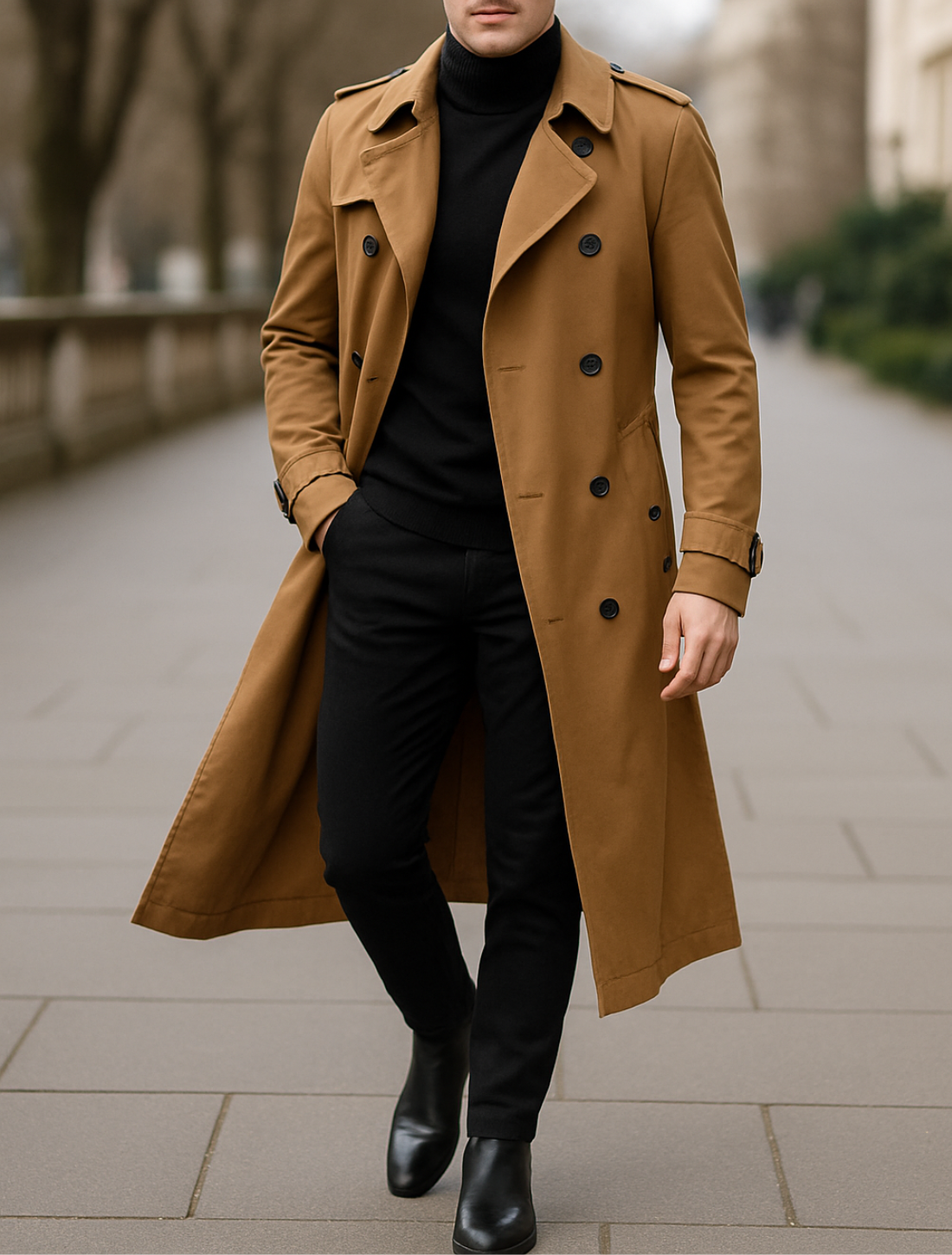Rafello&Co | Stijlvolle Casual Trenchcoat