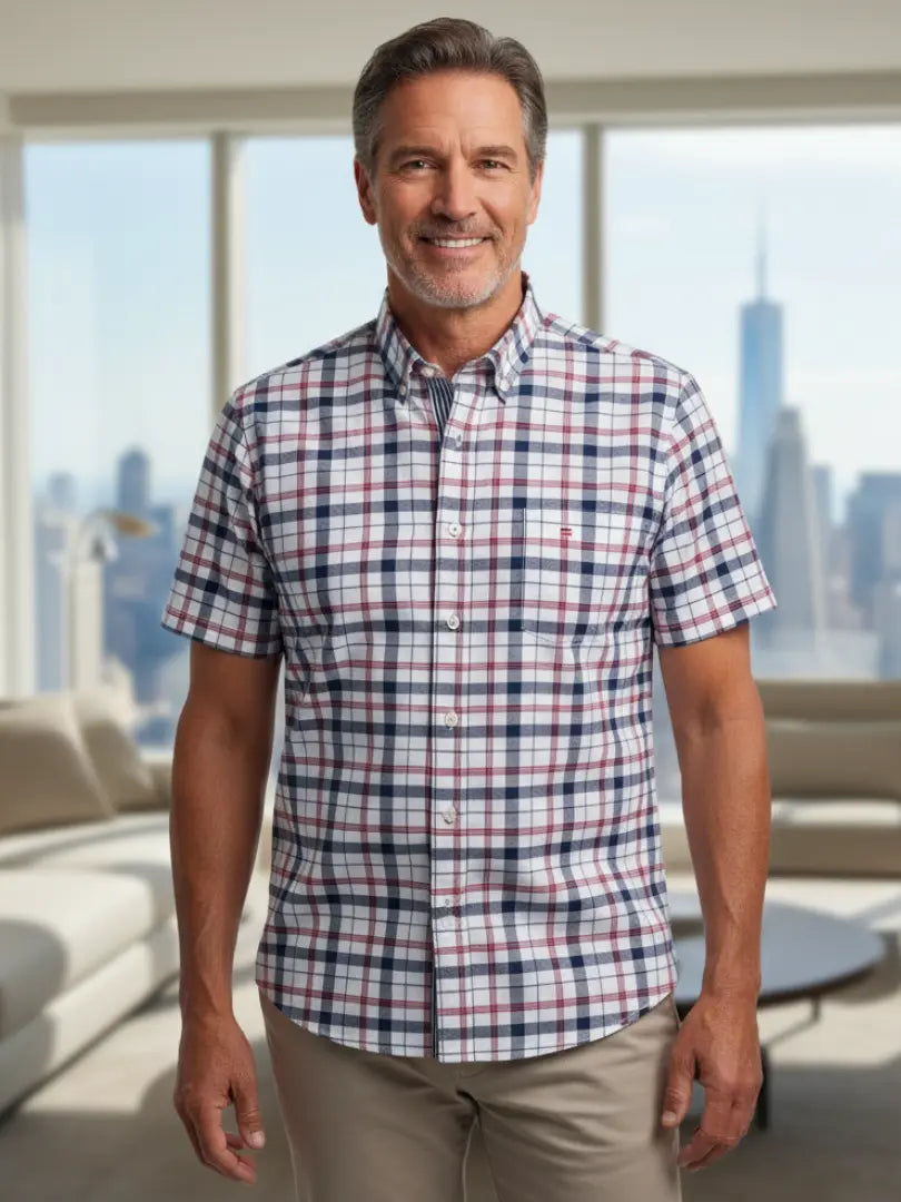 Chic katoenen overhemd Rafello&Co