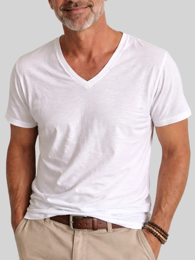Ethan™ - Premium T-Shirt van Katoen Rafello&Co
