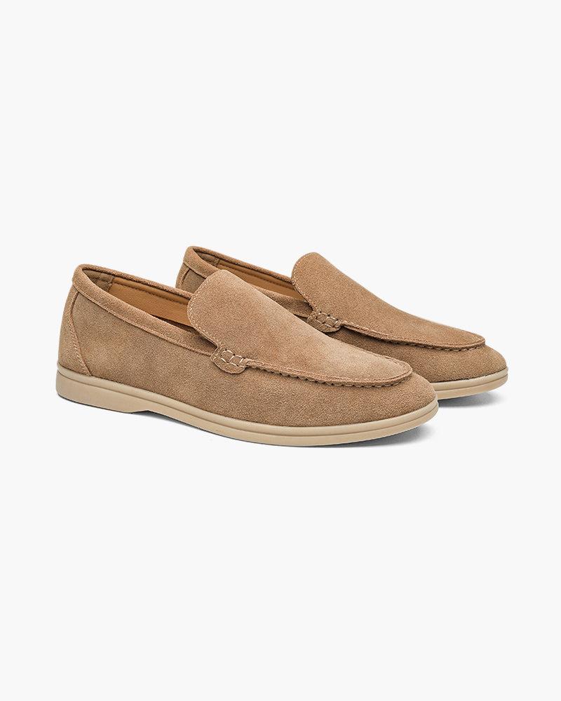 Tan Suede- Loafers