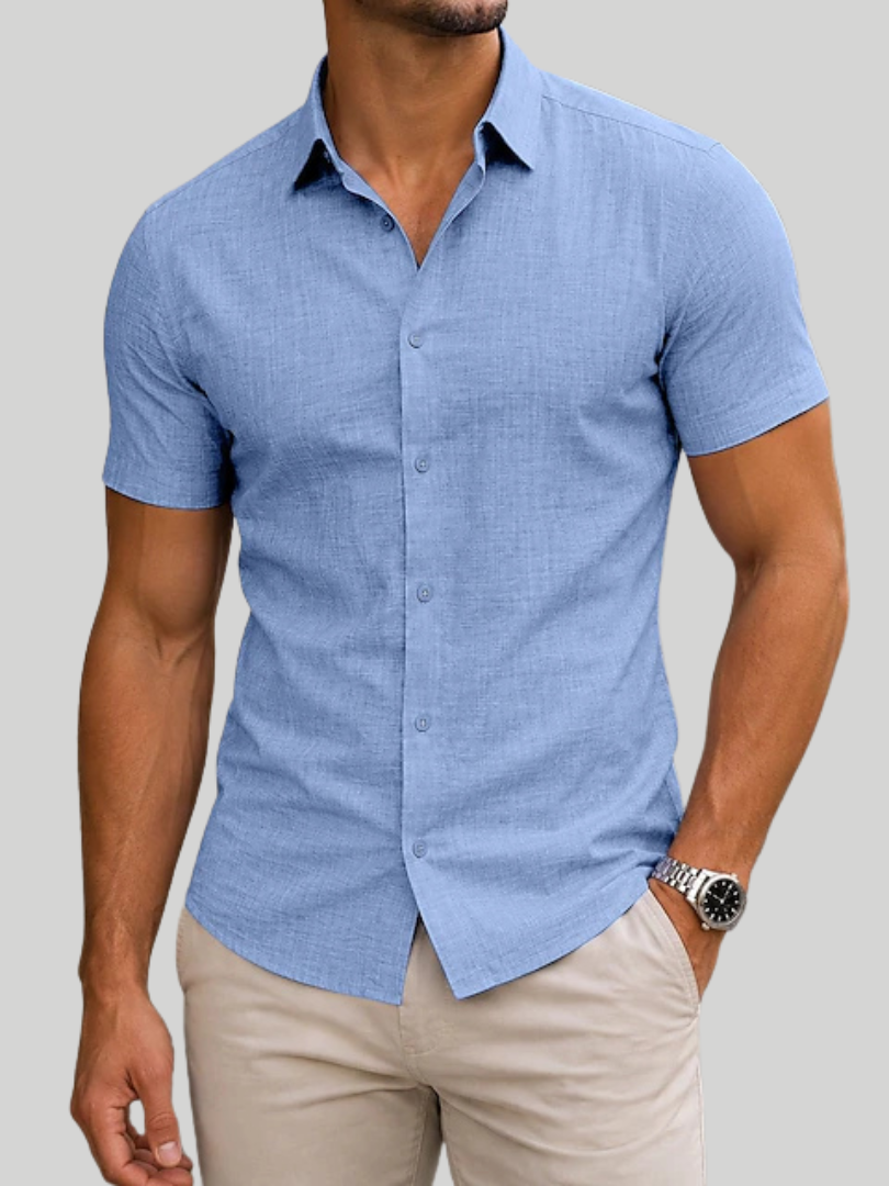 Men's Casual Button Down Shirt