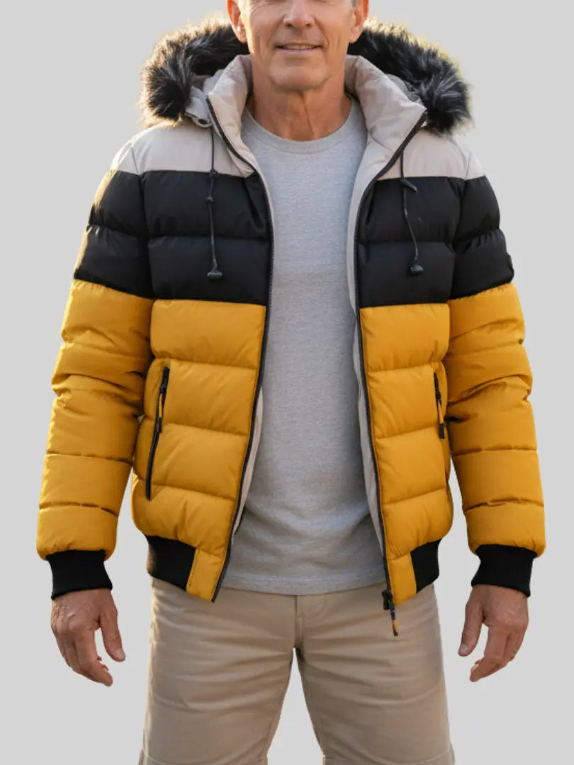 Rafello&Co | Winterjas met Bontkraag Rafello&Co