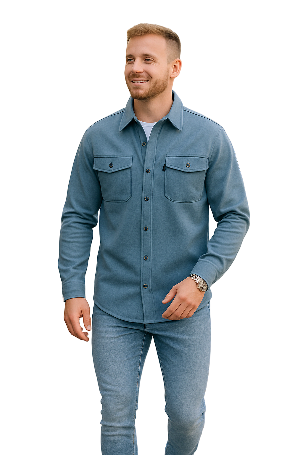 Rafello&Co | Stylish Business Shirt Jacket