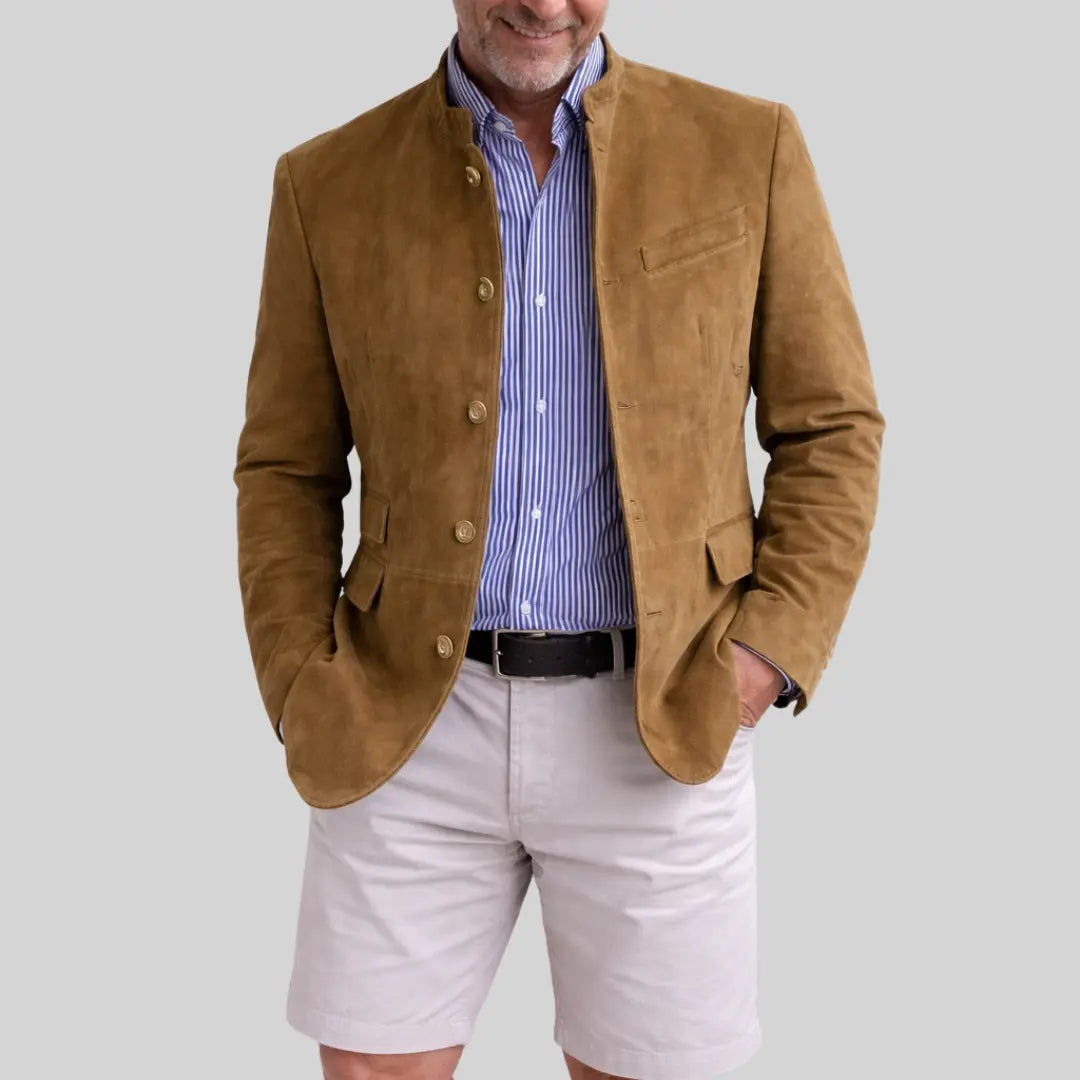 Rafello&Co | Klassiek Suède Jas Rafello&Co