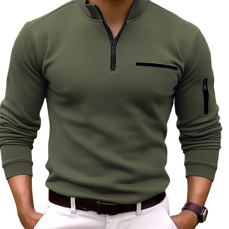 Rafello&Co | Longsleeve Overhemd met Rits