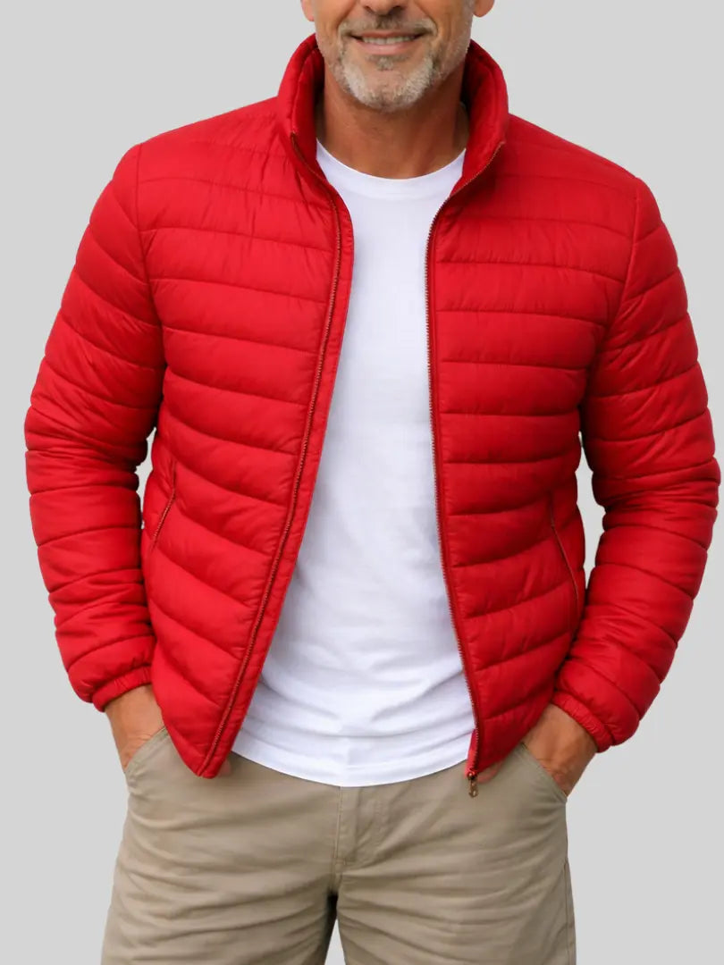 Rafello&Co | Warme Pufferjas met Kraag Rafello&Co