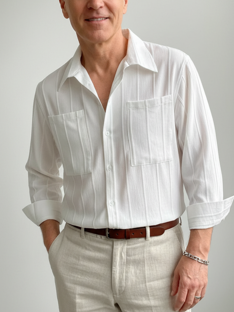 ST Tropez Ribbed Blouse