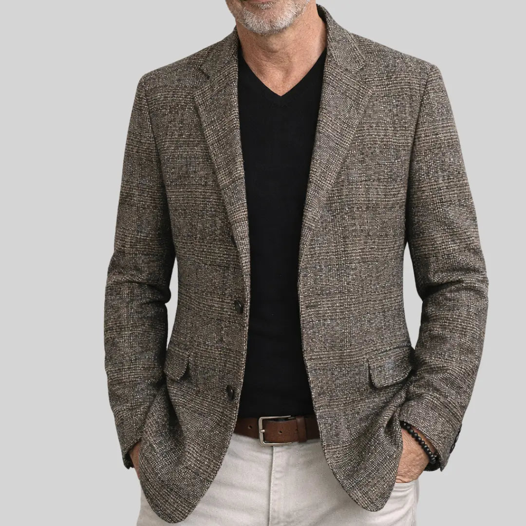 Rafello&Co | Elegante Tartan Blazer Rafello&Co