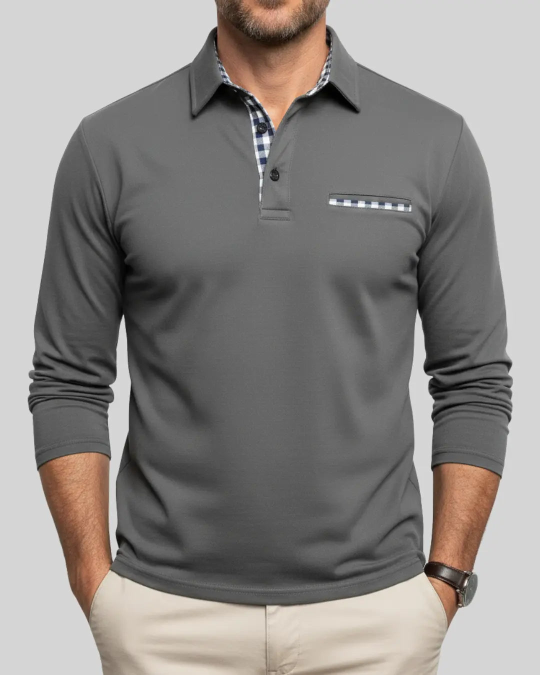Rafello&Co | Poloshirt met Lange Mouwen Rafello&Co