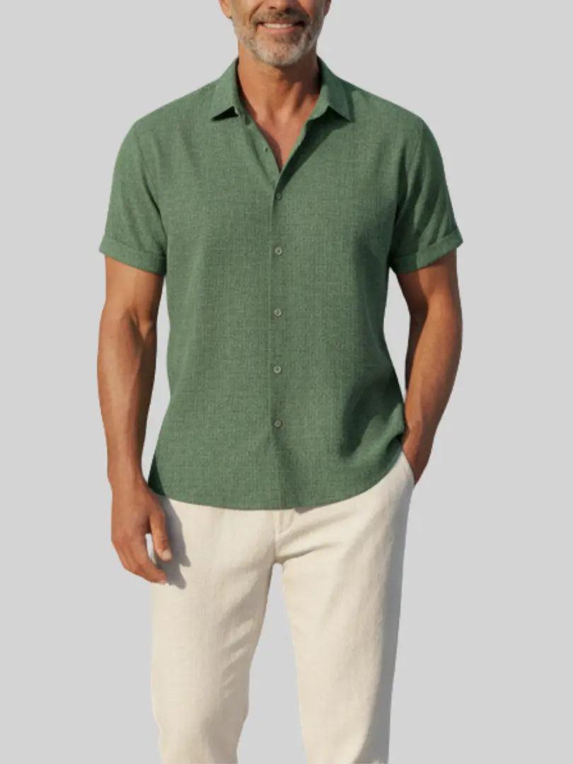 Rafello&Co | Klassiek linnen overhemd Rafello&Co