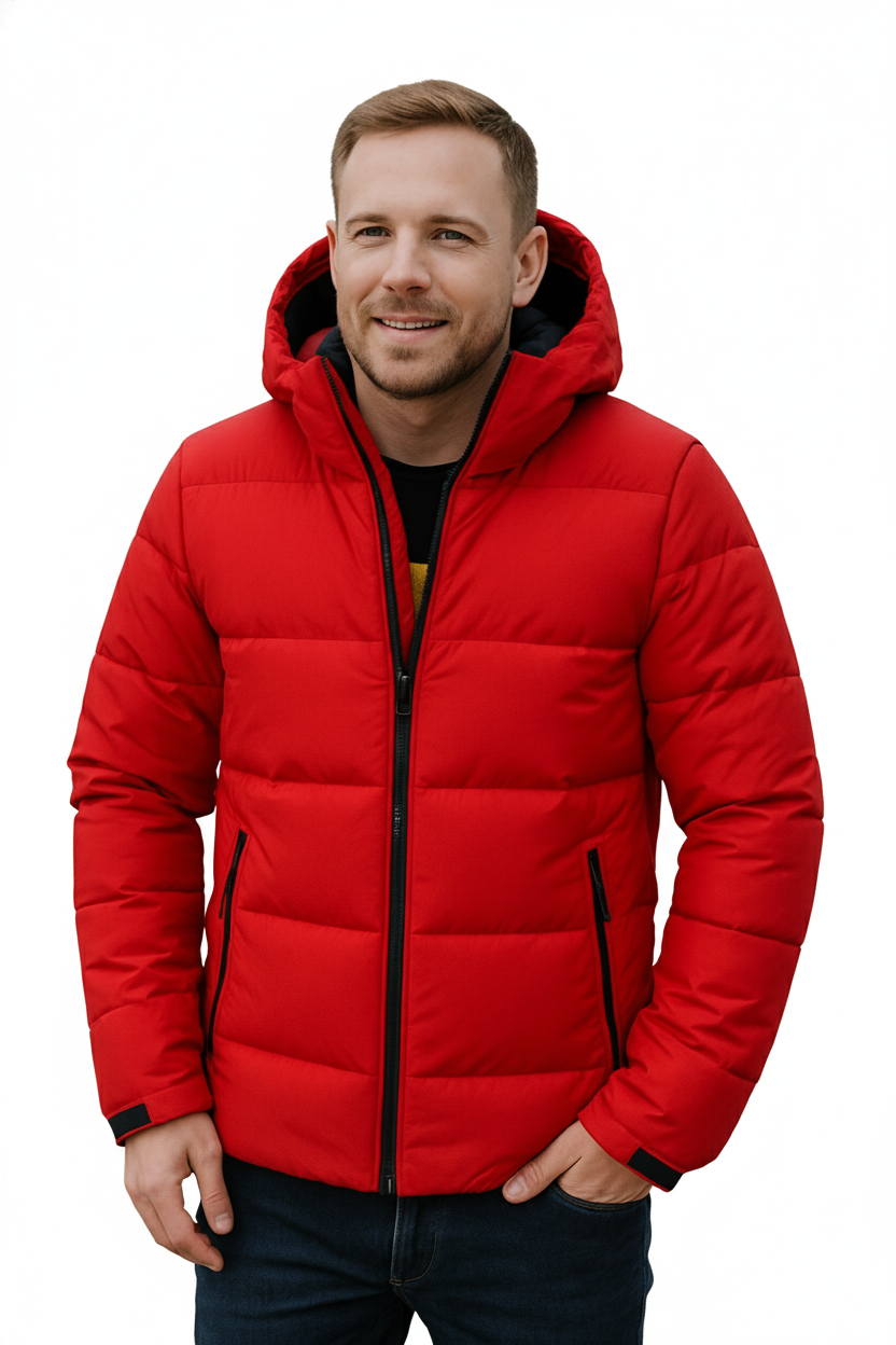 Rafello&Co | Warm Down Jacket with Detachable Hood