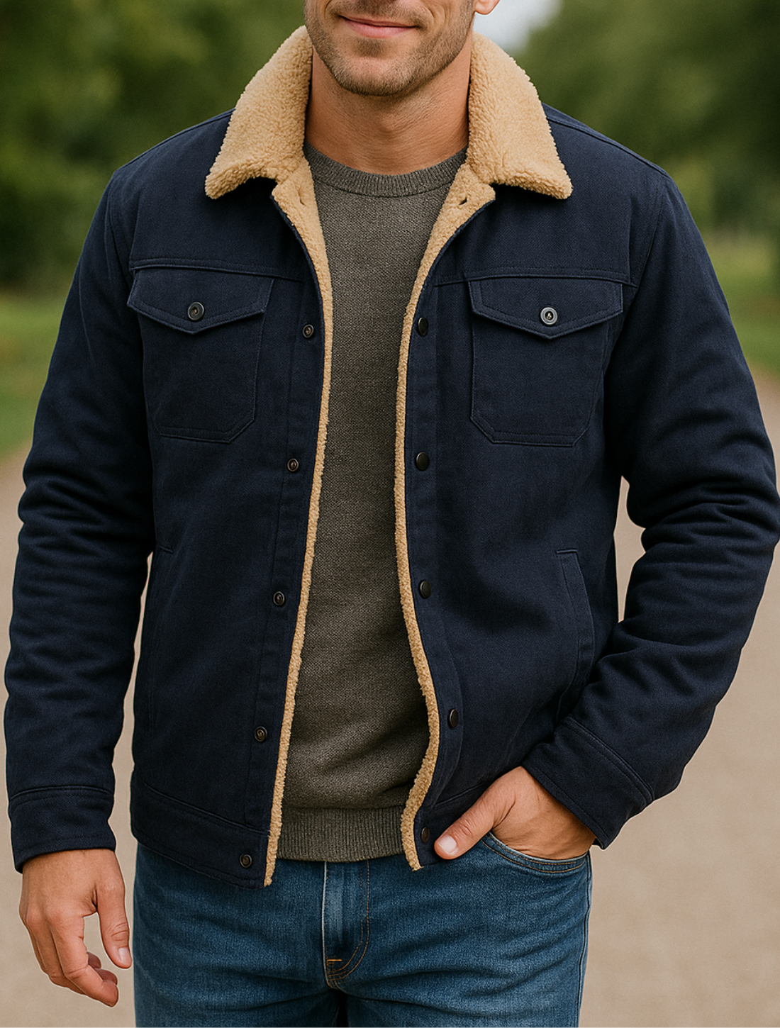 Rafello&Co | Warm Fleece Jacket for Fall