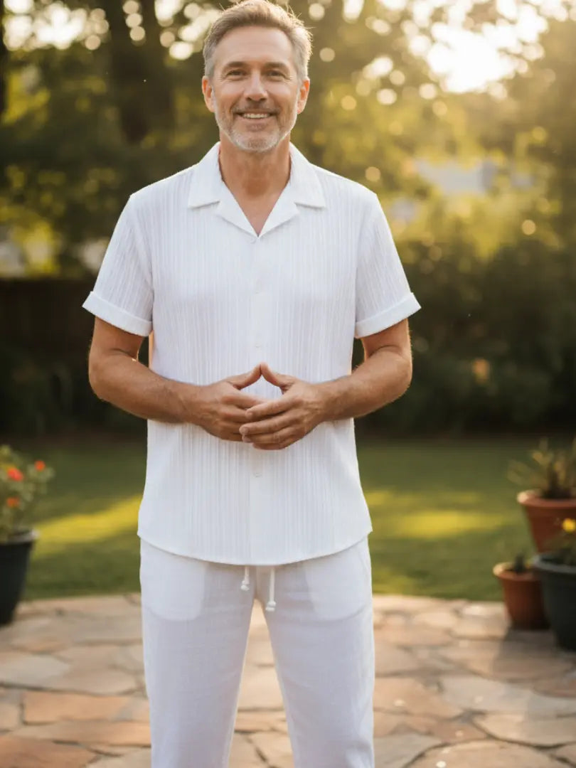 Palawan - Korte Mouwen Set Rafello&Co