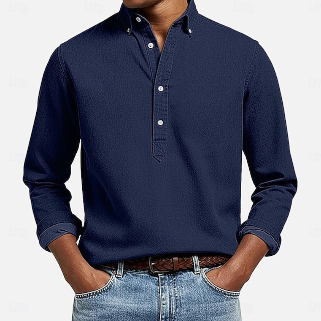 Everyday Elegance Popover Buttondown Shirt