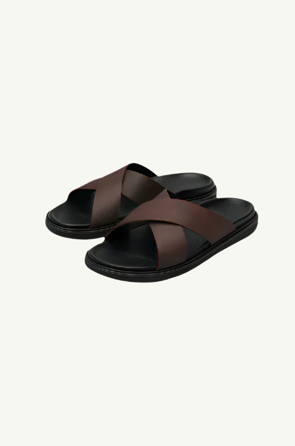 Rafello&Co | Santorini Cross Strap Sandals 