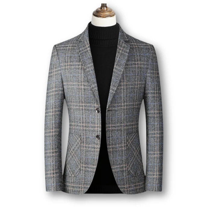 Rafello&Co | Elegant Tartan Blazer
