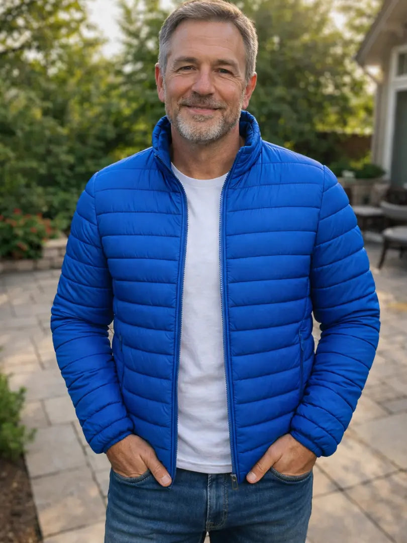 Rafello&Co | Warme Pufferjas met Kraag Rafello&Co