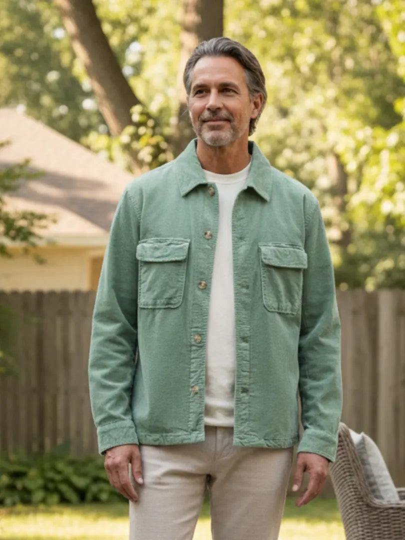 Rafello&Co | Petey Overshirt van Brede Ribcord Rafello&Co