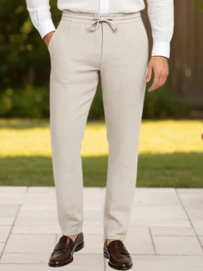 Rafello&Co | Kust Linnen Broek Rafello&Co