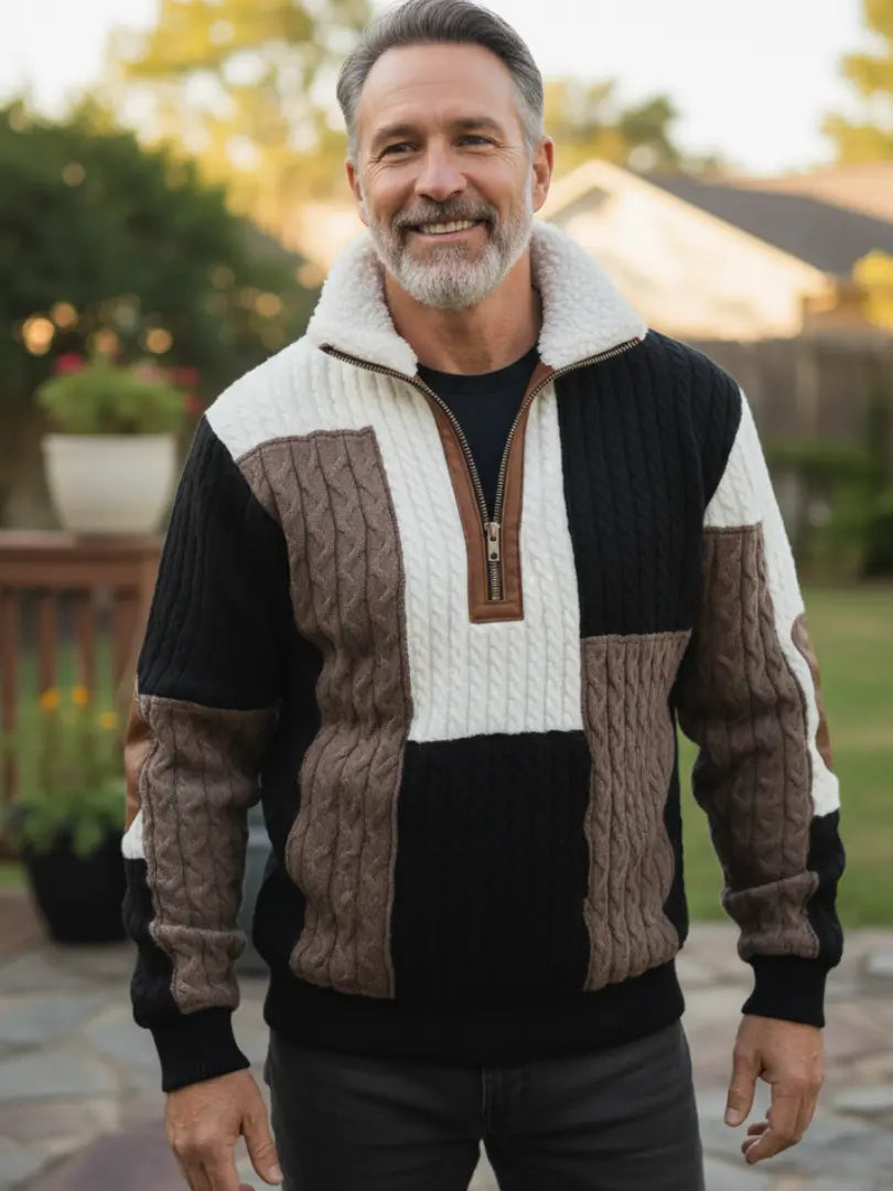 Rafello&Co | Overhemd met Kraag en Rits Rafello&Co