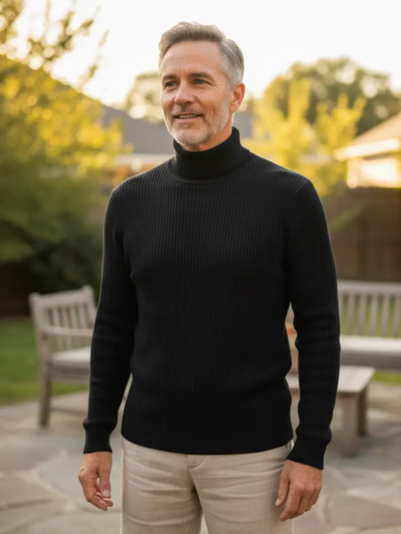 Gstaad – Merino Wool Turtleneck Rafello&Co